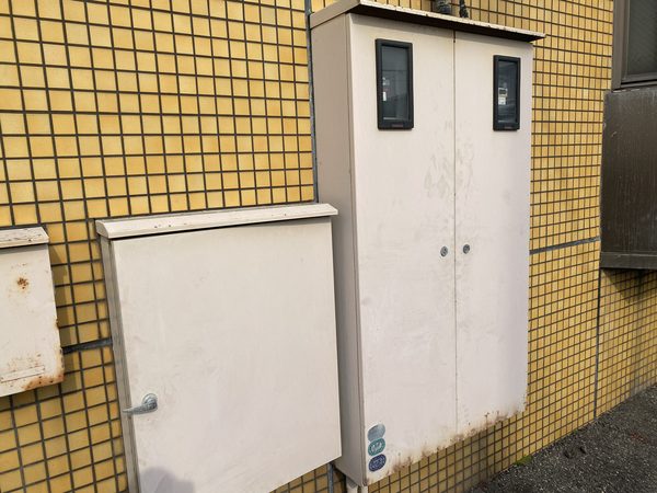 碧南市→電気ボックス塗装
