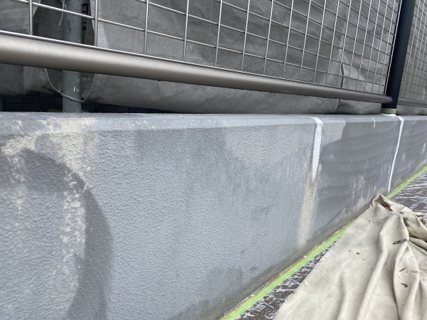 豊田市▶︎農協様 擁壁塗装